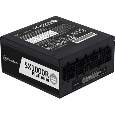 Silverstone SilvStone SST-SX1000R-PL 1300W ATX 40 SST-SX1000R-PL (1000 W), PC Netzteil, Schwarz Silverstone SilvStone SST-SX1000R-PL 1300W ATX 40 SST-SX1000R-PL (1000 W), PC Netzteil, Schwarz