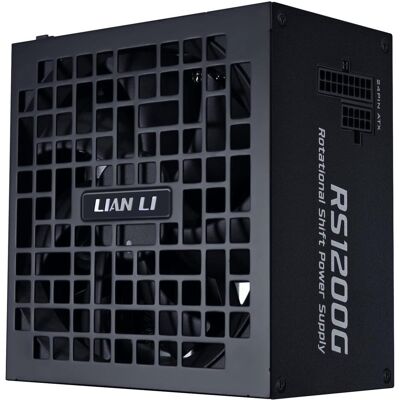Lian-Li RS Series 80 PLUS Gold Netzteil, ATX 3.1, modular - 1.200 Watt, mit RS Hub, schwarz (1200 W), PC Netzteil, Schwarz Lian-Li RS Series 80 PLUS Gold Netzteil, ATX 3.1, modular - 1.200 Watt, mit RS Hub, schwarz (1200 W), PC Netzteil, Schwarz