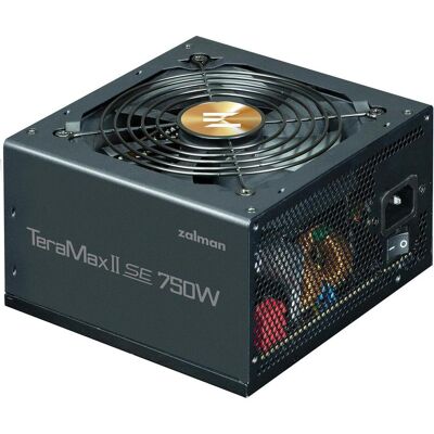 Zalman Computer components ZM750-TMX2SE TeraMaxII 750W 80+ Gold (750 W), PC Netzteil, Schwarz Zalman Computer components ZM750-TMX2SE TeraMaxII 750W 80+ Gold (750 W), PC Netzteil, Schwarz