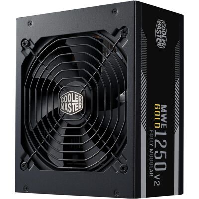 Cooler Master MWE Gold 1250 V2 ATX 3.1 (1250 W), PC Netzteil, Schwarz Cooler Master MWE Gold 1250 V2 ATX 3.1 (1250 W), PC Netzteil, Schwarz