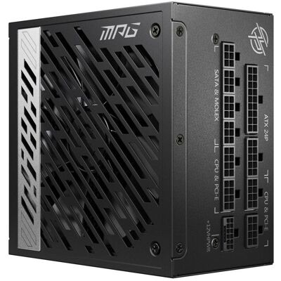 MSI MPG A850G (850 W), PC Netzteil, Schwarz MSI MPG A850G (850 W), PC Netzteil, Schwarz
