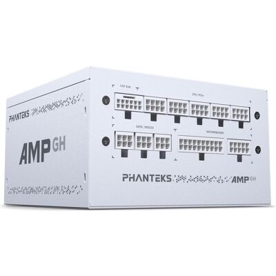 Phanteks AMP GH 850W 80 PLUS Gold Netzteil, PCIe 5.1, ATX 3.1 - 850 Watt, weiss (850 W), PC Netzteil, Weiss Phanteks AMP GH 850W 80 PLUS Gold Netzteil, PCIe 5.1, ATX 3.1 - 850 Watt, weiss (850 W), PC Netzteil, Weiss