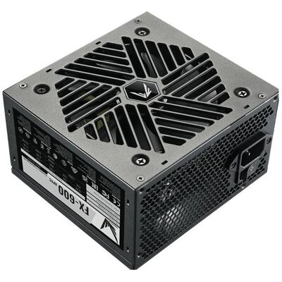 Formula Tápegység 600W - FX-600 (80% hatásfok, Aktív PFC, 12cm) (600 W), PC Netzteil, Schwarz Formula Tápegység 600W - FX-600 (80% hatásfok, Aktív PFC, 12cm) (600 W), PC Netzteil, Schwarz
