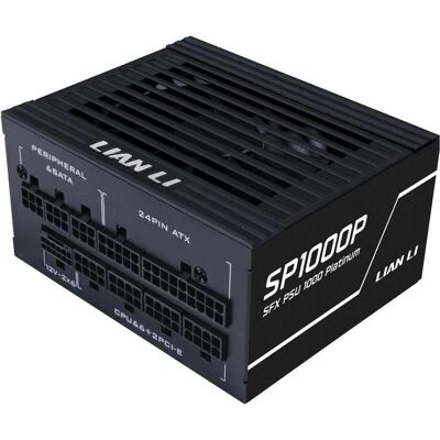 Lian-Li SP Series Platinum 80 PLUS Platinum Netzteil, SFX, vollmodular, PCIe 5.1, ATX 3.1 - 1.000 Wa (1000 W), PC Netzteil, Schwarz Lian-Li SP Series Platinum 80 PLUS Platinum Netzteil, SFX, vollmodular, PCIe 5.1, ATX 3.1 - 1.000 Wa (1000 W), PC Netzteil, Schwarz