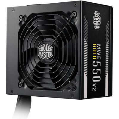 Cooler Master MWE Gold V2 550W (550 W), PC Netzteil, Schwarz Cooler Master MWE Gold V2 550W (550 W), PC Netzteil, Schwarz