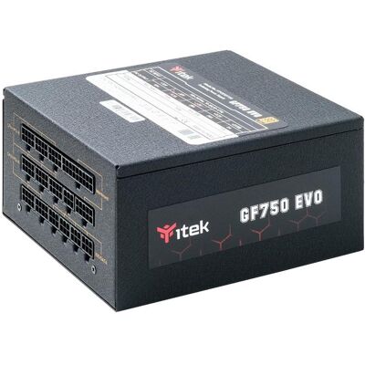 Itek Alimentation ATX compatible GF750 Evo - 750W (750 W), PC Netzteil, Schwarz Itek Alimentation ATX compatible GF750 Evo - 750W (750 W), PC Netzteil, Schwarz