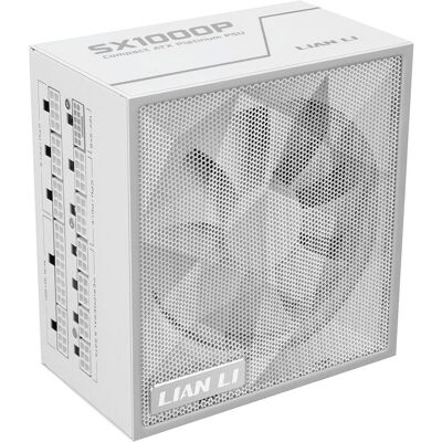 Lian-Li SX Series 80 PLUS Platinum Netzteil, vollmodular, PCIe 5.1, ATX 3.1 - 1.000 Watt, weiss (1000 W), PC Netzteil, Weiss Lian-Li SX Series 80 PLUS Platinum Netzteil, vollmodular, PCIe 5.1, ATX 3.1 - 1.000 Watt, weiss (1000 W), PC Netzteil, Weiss