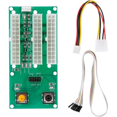 PowerGuard ATX 24-Pin Quad PSU Power Supply Netzteil Adapter, Interne Kabel (PC) PowerGuard ATX 24-Pin Quad PSU Power Supply Netzteil Adapter, Interne Kabel (PC)