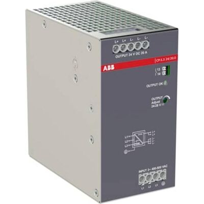 ABB, Systemstromversorgung, 1SVR340767R1000 Hutschienen-Netzteil (DIN-Rail) 24 V 30 A 240 W Inhalt 1 ABB, Systemstromversorgung, 1SVR340767R1000 Hutschienen-Netzteil (DIN-Rail) 24 V 30 A 240 W Inhalt 1
