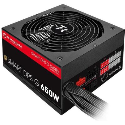 Thermaltake SMART DPS G 650W - Netzteil (intern) (650 W), PC Netzteil, Rot, Schwarz Thermaltake SMART DPS G 650W - Netzteil (intern) (650 W), PC Netzteil, Rot, Schwarz
