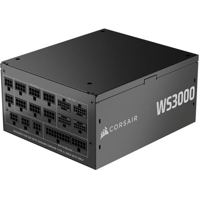 Corsair WS Series, WS3000, 3000 Watt, 80 PLUS Platinum, Workstation (3000 W), PC Netzteil, Schwarz Corsair WS Series, WS3000, 3000 Watt, 80 PLUS Platinum, Workstation (3000 W), PC Netzteil, Schwarz