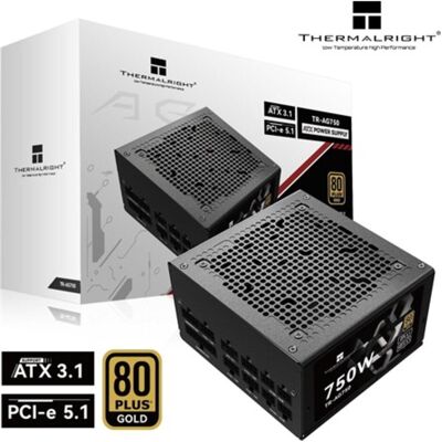 Thermalright Alimentation ATX AG - 750W (Noir) (750 W), PC Netzteil, Schwarz Thermalright Alimentation ATX AG - 750W (Noir) (750 W), PC Netzteil, Schwarz