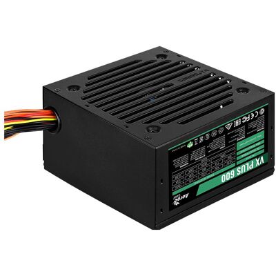 Aerocool VX PLUS 600 Netzteil 600 W 20+4 pin ATX ATX Schwarz (600 W), PC Netzteil, Schwarz Aerocool VX PLUS 600 Netzteil 600 W 20+4 pin ATX ATX Schwarz (600 W), PC Netzteil, Schwarz