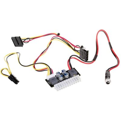 Akyga Moduł zasilania 24-pin ATX PICO DC/ATX PSU (AK-CA-38) (120 W), PC Netzteil, Mehrfarbig Akyga Moduł zasilania 24-pin ATX PICO DC/ATX PSU (AK-CA-38) (120 W), PC Netzteil, Mehrfarbig