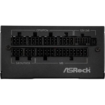 ASRock Phantom Gaming PG-850PSF 850W SFX Platinum black (850 W), PC Netzteil, Schwarz ASRock Phantom Gaming PG-850PSF 850W SFX Platinum black (850 W), PC Netzteil, Schwarz