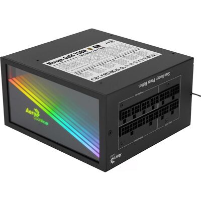 Aerocool MIRAGEGOLD750M (750 W), PC Netzteil, Schwarz Aerocool MIRAGEGOLD750M (750 W), PC Netzteil, Schwarz