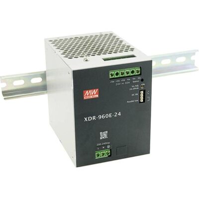 Mean Well, Systemstromversorgung, MW XDR-960E-48 Hutschienen-Netzteil (DIN-Rail) 48 V 20 A 960 W Inha Mean Well, Systemstromversorgung, MW XDR-960E-48 Hutschienen-Netzteil (DIN-Rail) 48 V 20 A 960 W Inha