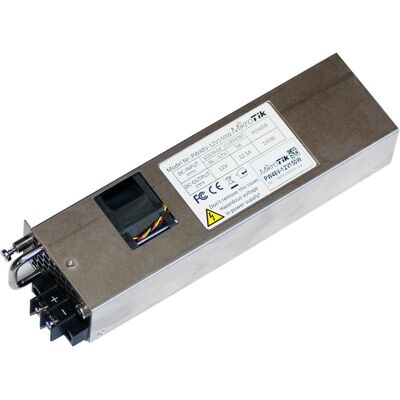 MikroTik PW48V-12V150W - Stromversorgung Hot-Plug (Plug-In-Modul) (150 W), PC Netzteil, Schwarz, Grau, Silber MikroTik PW48V-12V150W - Stromversorgung Hot-Plug (Plug-In-Modul) (150 W), PC Netzteil, Schwarz, Grau, Silber