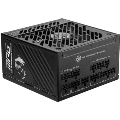 MSI MPG A1000GS PCIE5 (1000 W), PC Netzteil, Schwarz MSI MPG A1000GS PCIE5 (1000 W), PC Netzteil, Schwarz