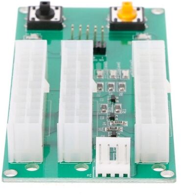 PowerGuard ATX 24-Pin Quad PSU Power Supply Netzteil Adapter, Interne Kabel (PC) PowerGuard ATX 24-Pin Quad PSU Power Supply Netzteil Adapter, Interne Kabel (PC)