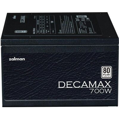 Zalman NET Decamax ZM700-LX3, 700W 80Plus PSU (700 W), PC Netzteil, Schwarz Zalman NET Decamax ZM700-LX3, 700W 80Plus PSU (700 W), PC Netzteil, Schwarz