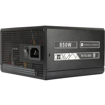 Thermalright TG-850 (850 W), PC Netzteil, Schwarz Thermalright TG-850 (850 W), PC Netzteil, Schwarz