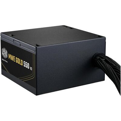Cooler Master ALIMENTATION ATX MWE GOLD V3 - 550W (NOIR) (550 W), PC Netzteil, Schwarz Cooler Master ALIMENTATION ATX MWE GOLD V3 - 550W (NOIR) (550 W), PC Netzteil, Schwarz