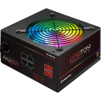 Chieftec Photon CTG-750C-RGB (750 W), PC Netzteil, Schwarz Chieftec Photon CTG-750C-RGB (750 W), PC Netzteil, Schwarz