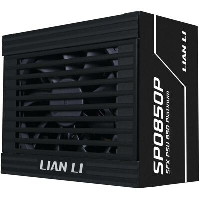 Lian-Li SP Series Platinum 80 PLUS Platinum Netzteil, SFX, vollmodular, PCIe 5.1, ATX 3.1 - 850 Watt (850 W), PC Netzteil, Schwarz Lian-Li SP Series Platinum 80 PLUS Platinum Netzteil, SFX, vollmodular, PCIe 5.1, ATX 3.1 - 850 Watt (850 W), PC Netzteil, Schwarz