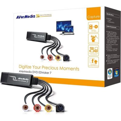 AVerMedia DVD EZMaker 7 (USB, USB 2.0), TV-Karte AVerMedia DVD EZMaker 7 (USB, USB 2.0), TV-Karte