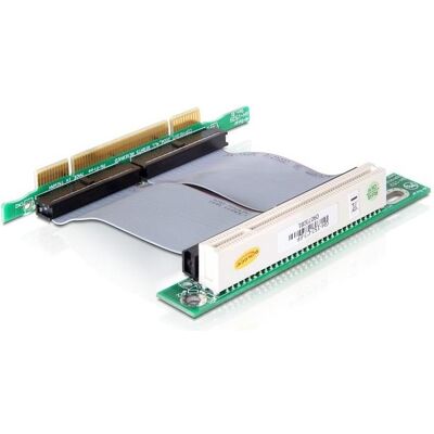 Delock Riser card PCI 32 Bit with flexible cable left insertion, Mainboard Zubehör Delock Riser card PCI 32 Bit with flexible cable left insertion, Mainboard Zubehör