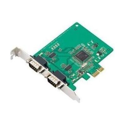 Moxa CP-102E - Serielle 2-Port RS-232 PCI Express x1 Karte, Kontrollerkarte Moxa CP-102E - Serielle 2-Port RS-232 PCI Express x1 Karte, Kontrollerkarte