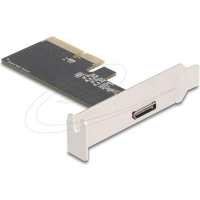 Delock "PCI Express x4 Karte zu 1 x extern OCuLink SFF-8612 - Low Profile Formfaktor", Kontrollerkarte Delock "PCI Express x4 Karte zu 1 x extern OCuLink SFF-8612 - Low Profile Formfaktor", Kontrollerkarte