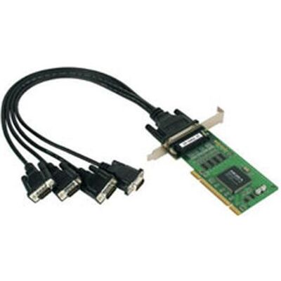 Moxa PCI KORT, 4 PORT RS-232, Kontrollerkarte Moxa PCI KORT, 4 PORT RS-232, Kontrollerkarte