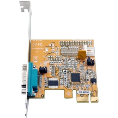 EXSYS GmbH PCIe 1S Seriell RS-232 Karte - Hochleistungs UART EXSYS GmbH PCIe 1S Seriell RS-232 Karte - Hochleistungs UART