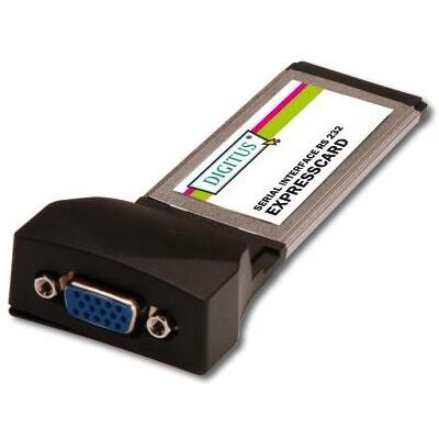 Digitus RS 232 ExpressCard Schnittstellenkarte und Adapter, Kontrollerkarte Digitus RS 232 ExpressCard Schnittstellenkarte und Adapter, Kontrollerkarte