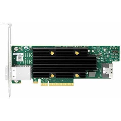 Broadcom 9600-8i8e, 8-Port Int., 8-Port Ext.,12Gb/s TriMode PCI x8 Gen 4.0, 8GB, Storage Controller Broadcom 9600-8i8e, 8-Port Int., 8-Port Ext.,12Gb/s TriMode PCI x8 Gen 4.0, 8GB, Storage Controller