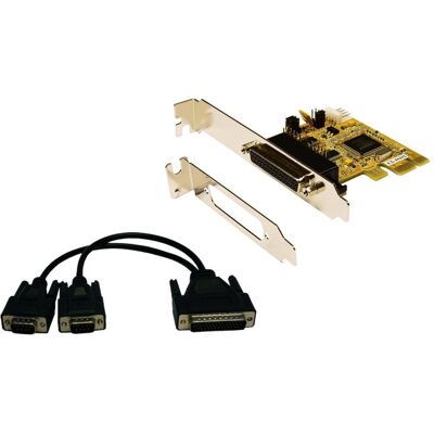 EXSYS PCI-E Karte 2x RS232, Kontrollerkarte EXSYS PCI-E Karte 2x RS232, Kontrollerkarte