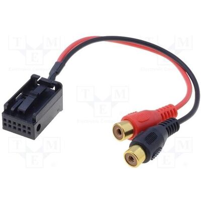 4CarMedia, Autoradio Installation, Aux-Adapter RCA Opel 4CarMedia, Autoradio Installation, Aux-Adapter RCA Opel
