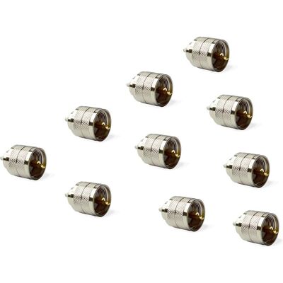 PNI, Auto Antenne, Set mit 10 PL259-Steckern für RG174-Kabel für CB-Antenne Extra 45/48 PNI, Auto Antenne, Set mit 10 PL259-Steckern für RG174-Kabel für CB-Antenne Extra 45/48