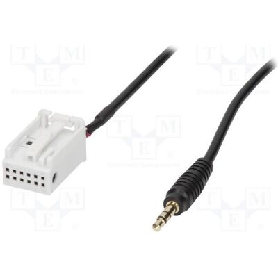 4CarMedia, Autoradio Installation, Aux-Adapter Jack 3,5mm BMW 0,8m 4CarMedia, Autoradio Installation, Aux-Adapter Jack 3,5mm BMW 0,8m
