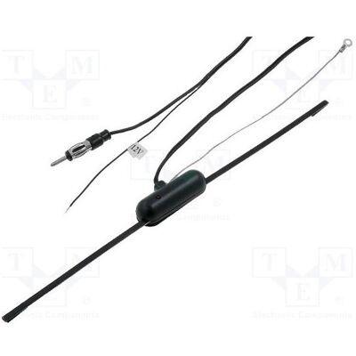 4CarMedia, Auto Antenne, Antenne KFZ,Innen- 0,28m mit Verstärker 2m 4CarMedia, Auto Antenne, Antenne KFZ,Innen- 0,28m mit Verstärker 2m