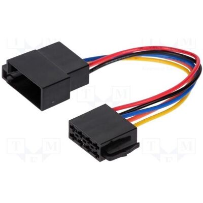 4CarMedia, Autoradio Installation, KFZ-Steckverbinder ISO-Buchse,ISO-Stecker PIN: 5 4CarMedia, Autoradio Installation, KFZ-Steckverbinder ISO-Buchse,ISO-Stecker PIN: 5