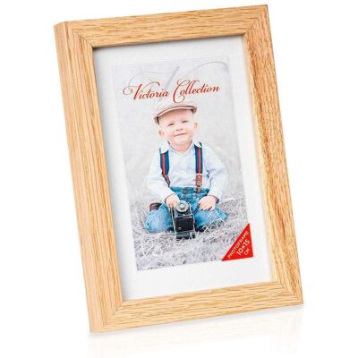 Victoria, Bilderrahmen, Oak 10x15cm frosted glass (15 x 10 cm) Victoria, Bilderrahmen, Oak 10x15cm frosted glass (15 x 10 cm)