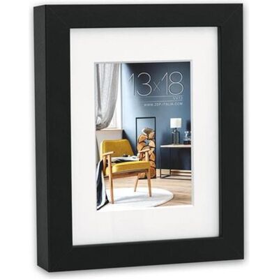 ZEP, Bilderrahmen, Niki Black 15x20 Holz mit Passeparout (15 x 20 cm) ZEP, Bilderrahmen, Niki Black 15x20 Holz mit Passeparout (15 x 20 cm)