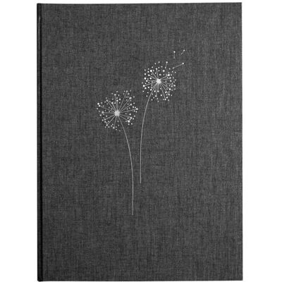 Goldbuch, Fotoalbum, Kondolenzbuch Pusteblume anthrazit (21 x 28 cm) Goldbuch, Fotoalbum, Kondolenzbuch Pusteblume anthrazit (21 x 28 cm)