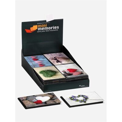 Magni, Fotoalbum, 1x Walther Hearts 10x15 Mini farbl. sort. Display MA507 (17 x 13 cm) Magni, Fotoalbum, 1x Walther Hearts 10x15 Mini farbl. sort. Display MA507 (17 x 13 cm)