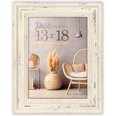 ZEP, Bilderrahmen, PM246W Palermo White 10x15 cm ZEP, Bilderrahmen, PM246W Palermo White 10x15 cm