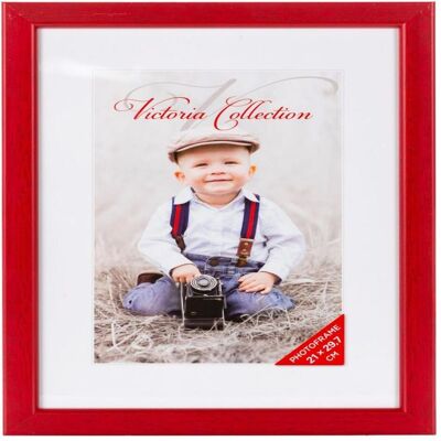 Victoria, Bilderrahmen, Photo frame Natura, red (21 x 29.70 cm) Victoria, Bilderrahmen, Photo frame Natura, red (21 x 29.70 cm)
