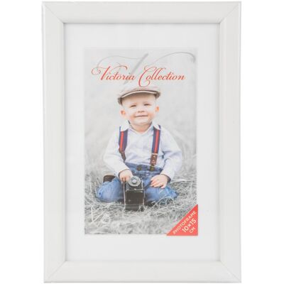 Victoria, Bilderrahmen, Fotorahmen Aura 10x15, weiss Victoria, Bilderrahmen, Fotorahmen Aura 10x15, weiss